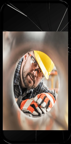 hvac technician hero image